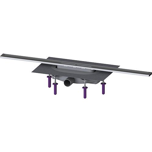 Caniveau de douche Linearis Infinity 60, DN 40 Standard 1