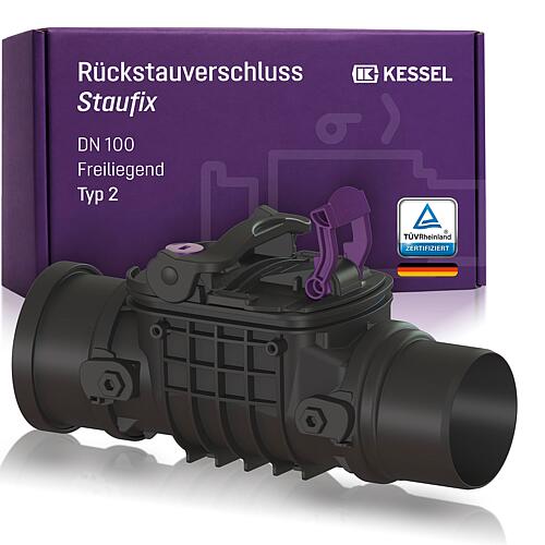 Double fermeture anti-refoulement Staufix Anwendung 1