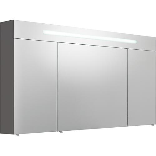 Armoire à glace avec éclairage, largeur 1200 mm Standard 6