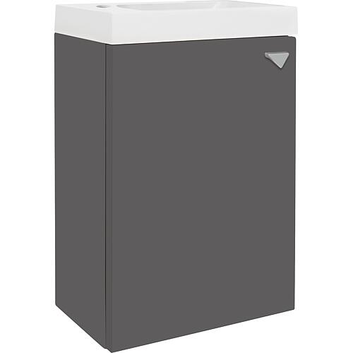 Meuble sous-vasque Elyp avec vasque en fonte minérale Standard 4