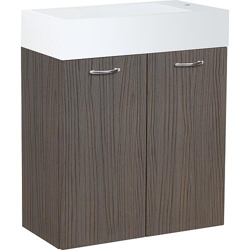 Meuble sous-vasque avec vasque en fonte minérale Standard 7