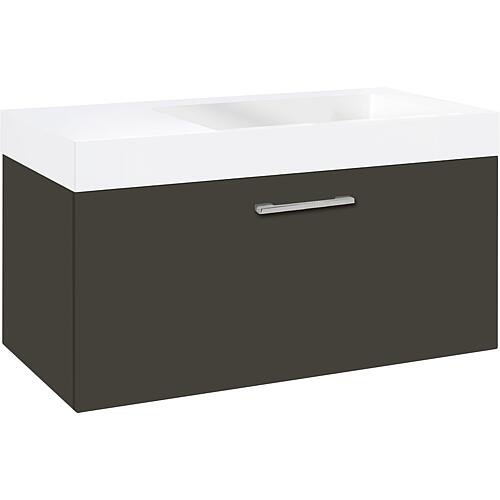 Meuble sous-vasque Elisa avec vasque en fonte minérale Standard 6