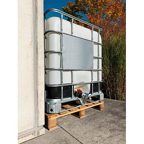 Kit Adaptateur IBC Geka plus avec vanne de vidange à bille Anwendung 2