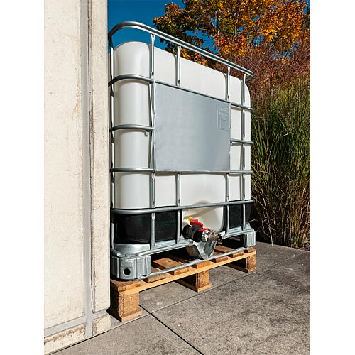 Kit Adaptateur IBC Geka plus avec robinets à boisseau sphérique et accouplements Anwendung 2