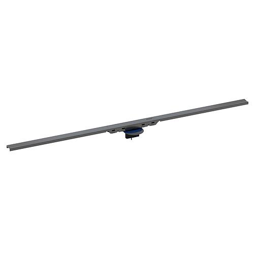 Duschrinne CleanLine50, 30-90 cm schwarzchrom / gebürstet