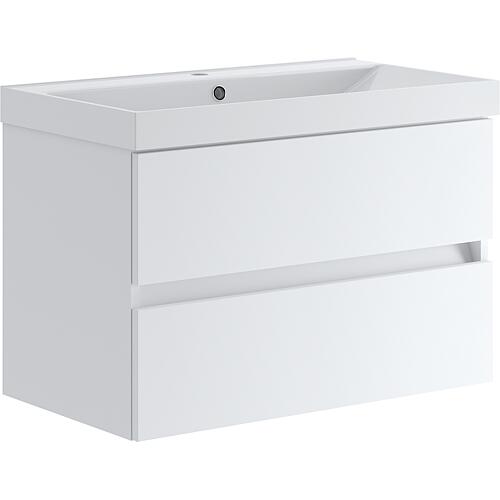 Meuble sous-vasque avec lavabos en Céramique Standard 1