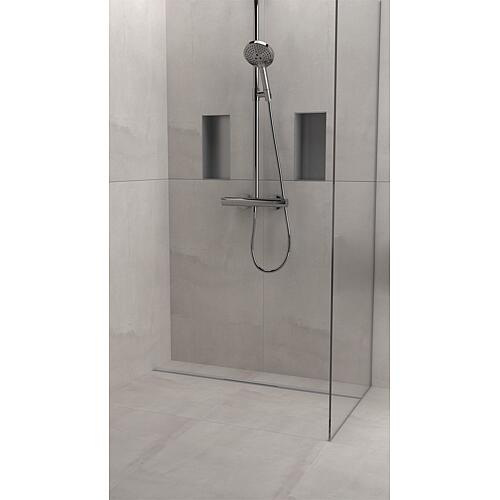 Caniveau de douche linéaire Evenes Set complet, modèle de rénovation Anwendung 3