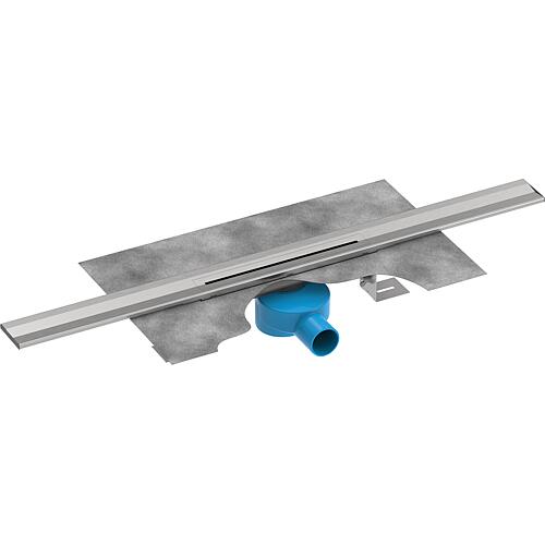 Evenes caniveau de douche linéaire WALL set complet Standard 1