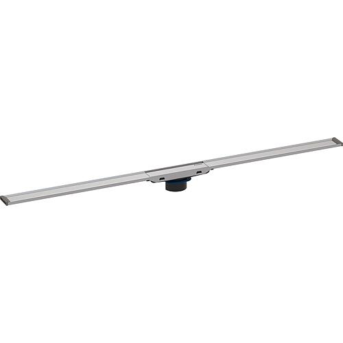 Caniveau de douche CleanLine20 300-1100mm, Cadres en acier inoxydable brossé