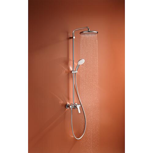 Colonne de douche Grohe Tempesta Douchette, pomme de douche 250mm, chromé avec Mitigeur monocommande Anwendung 2