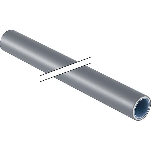 Tube système Geberit FlowFit ML, Ø25mm x 2,5mm, barre à 5m, Cond. 24 Pièces