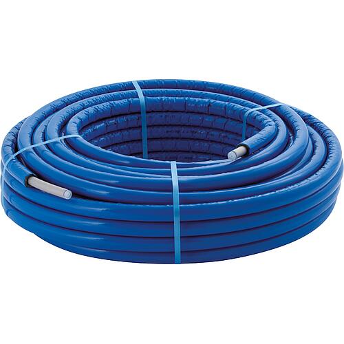 Tube système Geberit FlowFit ML, pré-isolé, bleu, en rouleaux Standard 1