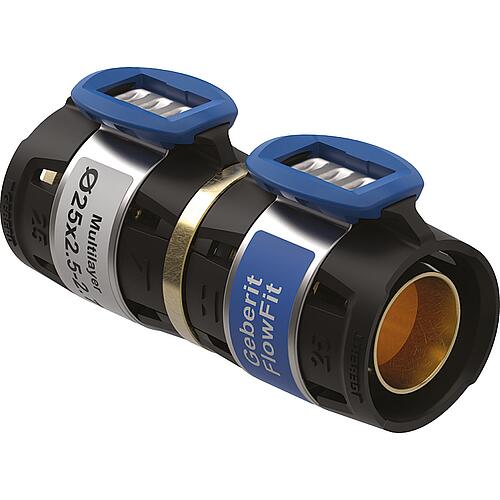 Geberit FlowFit transition vers un système tiers Ø25mm-Ø25x3,5-3,7mm
