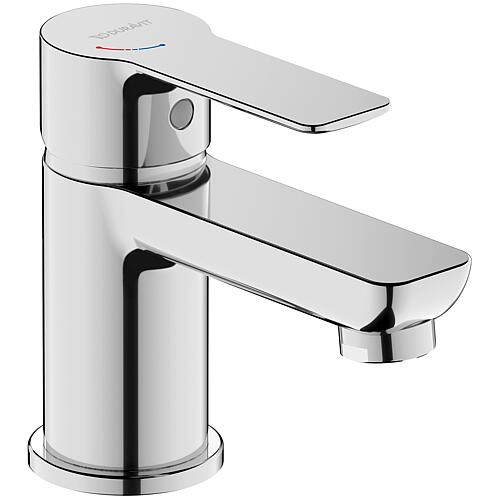 Mitigeur de lavabo Duravit D-Code S chromé Position centrale Froid Standard 2