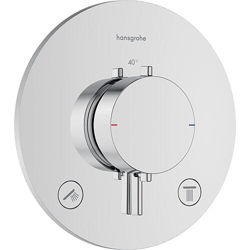 Thermostat encastré Hansgrohe Ecostat Comfort Set de finition, 2 utilisateurs Standard 3