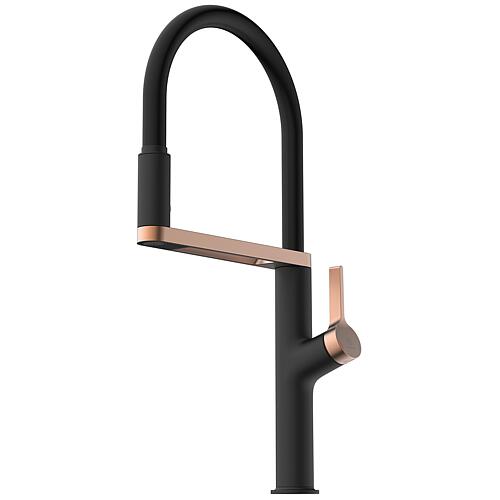 Mitigeur d'évier Wasserwerk WK 2 avec douchette extractible pour la vaisselle Standard 5
