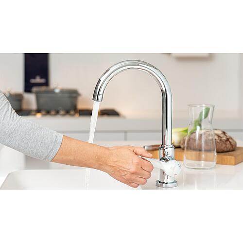 Mitigeur d'évier Wasserwerk WK 5 Anwendung 4