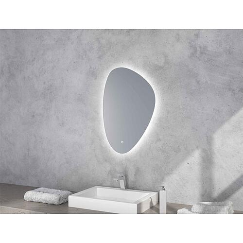 Miroir Selja avec rétroéclairage et interrupteur à variateur tactile Standard 1