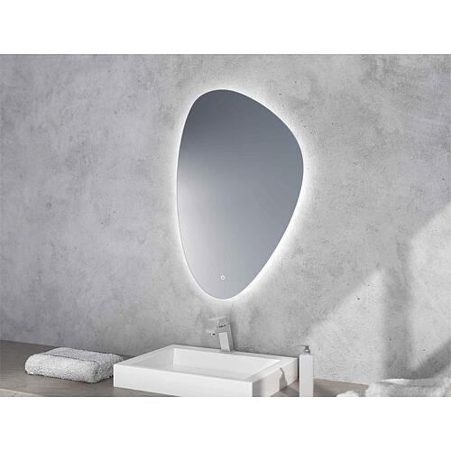 Miroir Selja avec rétroéclairage et interrupteur à variateur tactile Standard 2
