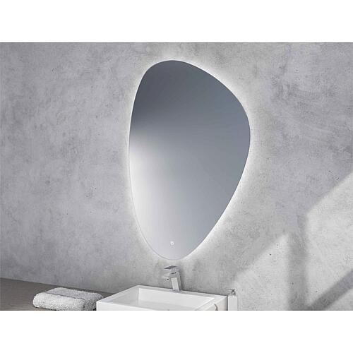 Miroir Selja avec rétroéclairage et interrupteur à variateur tactile Standard 4