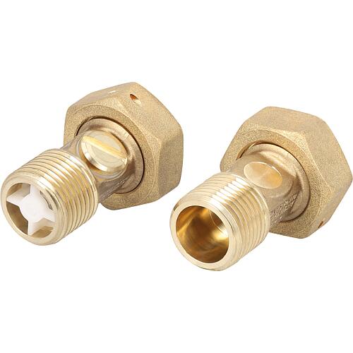 Kit de raccords pour compteur à eau avec Clapet anti-retour Standard 1