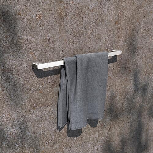 Porte-serviette de bain Keuco Aveno chromé Anwendung 2