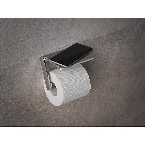 Papierrollenhalter Keuco Plan mit Ablage  Anwendung 1