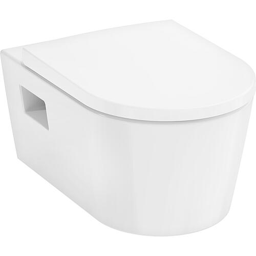 Pack combiné Hansgrohe EluPura Original 540 sans bride, avec Softclose, avec SmartClean blanc