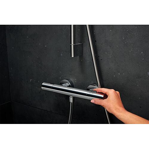 Mitigeur thermostatique de douche AP Hansgrohe Ecostat Fine Anwendung 4