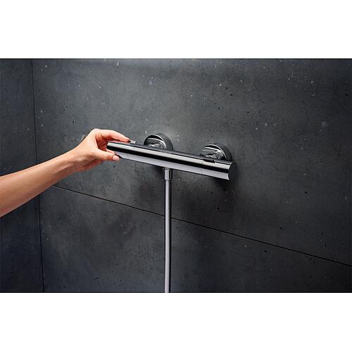 Mitigeur thermostatique de douche AP Hansgrohe Ecostat Fine Anwendung 1
