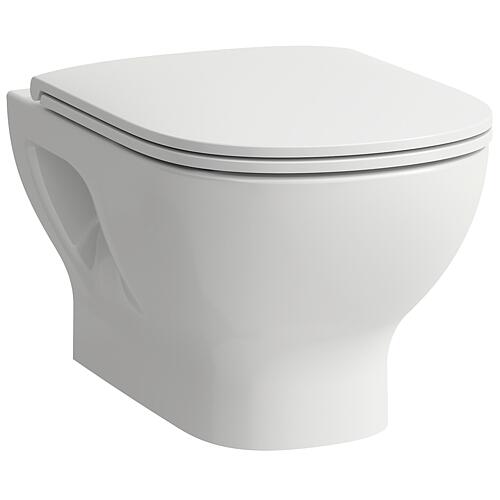 Pack combiné Laufen Lua, sans bride, Fixation ouverte, Softclose Standard 1