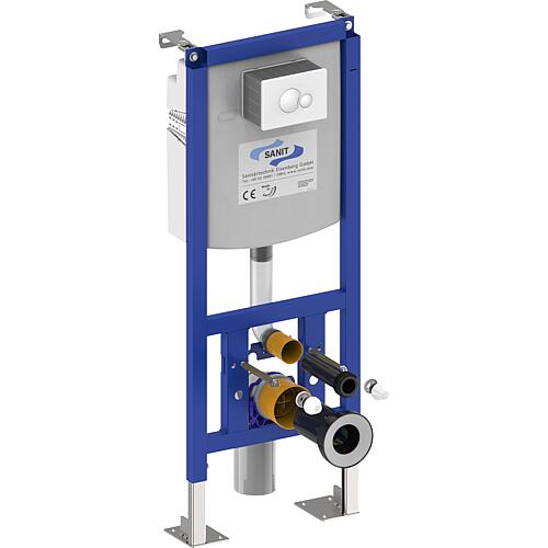 Bâti-support WC, 1120 mm, avec plaque de commande Standard 1