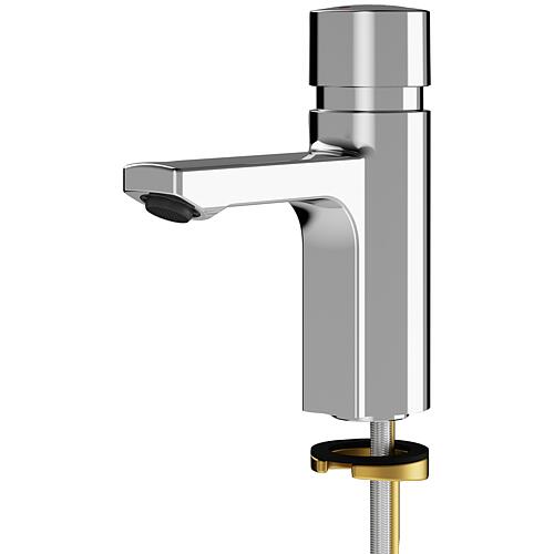 Robinet à fermeture automatique KWC Professional F5S Saillie 125 mm chromé