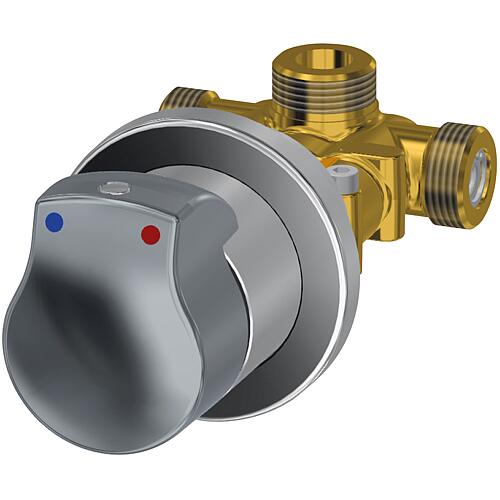 Mitigeur douche encastré KWC AQUAMIX à fermeture automatique Standard 1