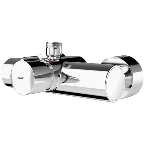 Mitigeur douche mural KWC F5S-Mix à fermeture automatique Standard 1