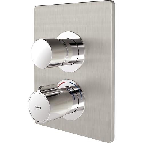 Thermostat de douche encastré à fermeture automatique KWC Professional F5S-Therm sans option hygiène chrome