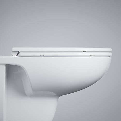 WC suspendu à fond creux Grohe Bau Céramique, sans bride Anwendung 3