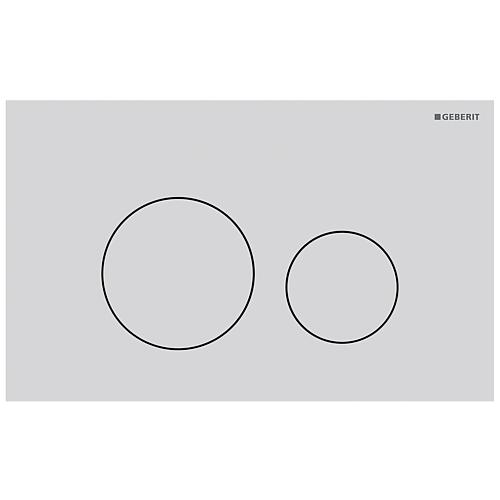 Plaque de commande Sigma40, ronde, double débit Standard 1