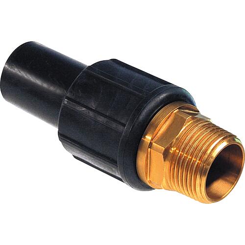 Raccords à souder électriques PE, Raccord de transition (extrémité de la fiche x Mâle) Standard 1