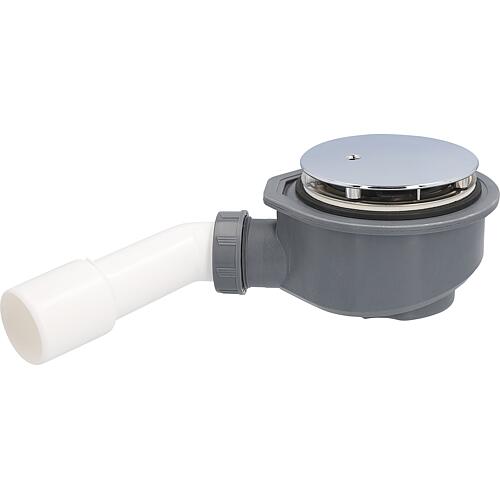 Siphon de receveur de douche, ø 90 mm, avec capot chromé Standard 2