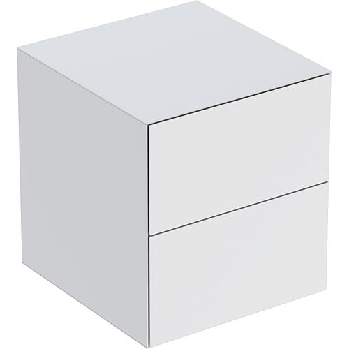 Armoire latérale Geberit One avec 2 tiroirs Standard 2