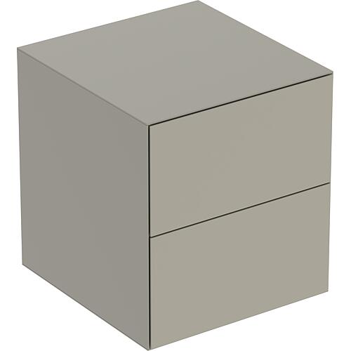 Armoire latérale Geberit One avec 2 tiroirs Standard 7