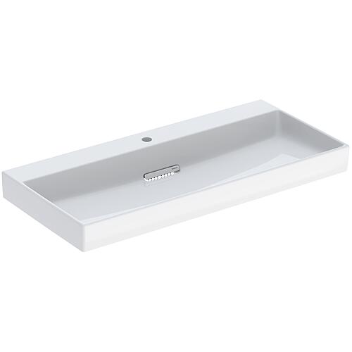 Lavabos Geberit One, CleanDrain, sans vidage, blanc, KeraTect Standard 7