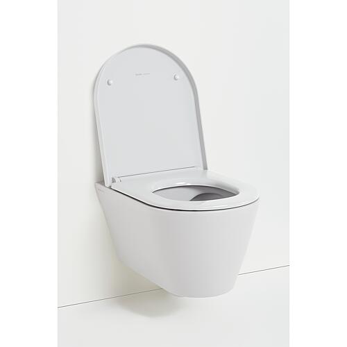 Pack combiné Laufen Kartell, sans bride, avec Silent Flush Anwendung 1