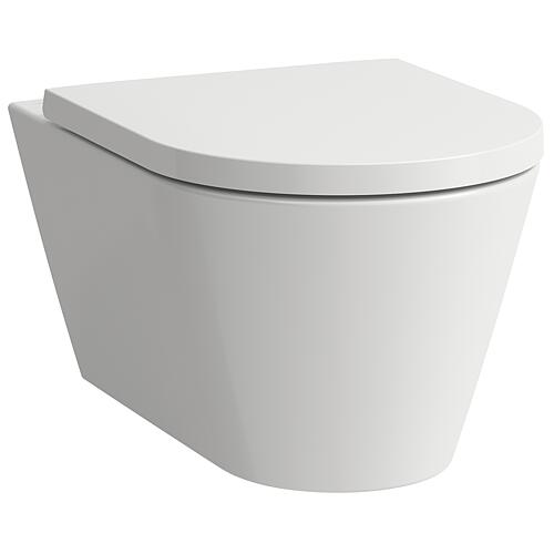 Pack combiné Laufen Kartell, sans bride, avec Silent Flush Standard 1
