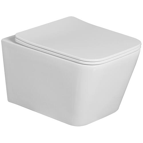 Pack combiné Arax, de forme carrée, sans bride, avec Silent Flush Standard 1