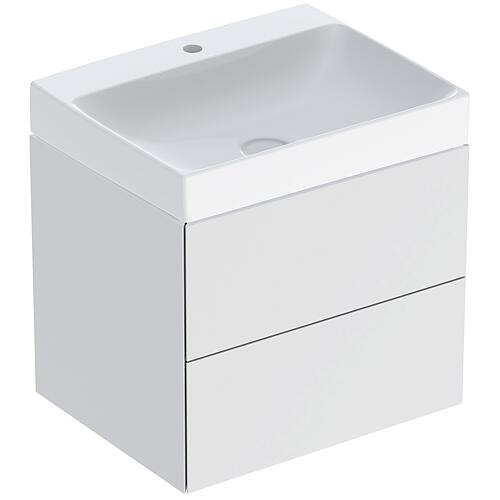 Meubles sous-vasque One avec lavabos en Céramique, Largeur 600 mm Standard 2
