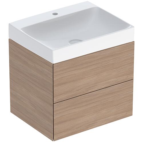 Meubles sous-vasque One avec lavabos en Céramique, Largeur 600 mm Standard 5