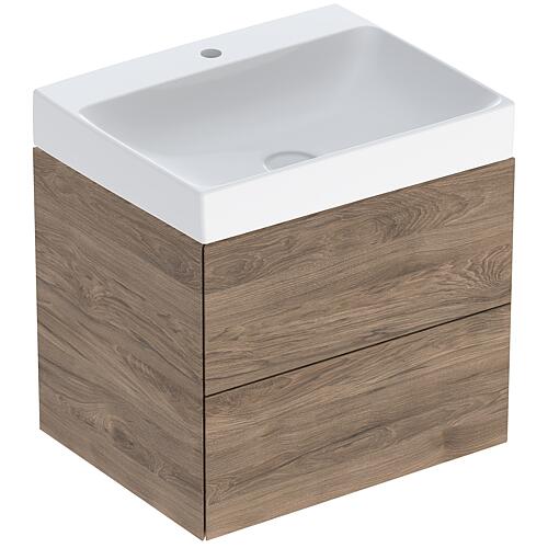 Meubles sous-vasque One avec lavabos en Céramique, Largeur 600 mm Standard 6