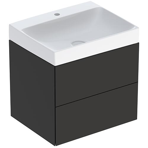 Meubles sous-vasque One avec lavabos en Céramique, Largeur 600 mm Standard 8